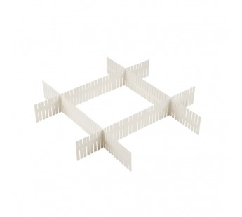 Разделители для ящиков, 4 шт, цвет - белый (1/20/100)#2110295