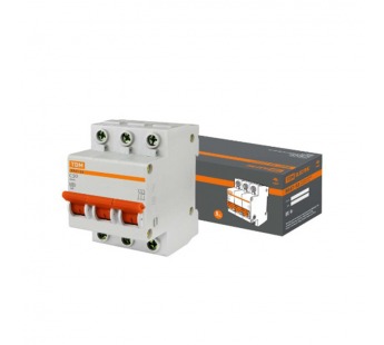 Автоматический выключатель ВА47-63 3Р 50А 4,5кА х-ка С TDM (1/4/40)#2135621