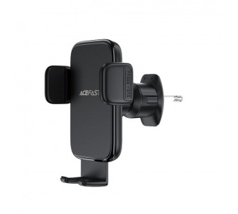 Держатель автомобильный ACEFAST D27 press, для смартфона, пластик, воздуховод, цвет: чёрный (1/108)#2136841