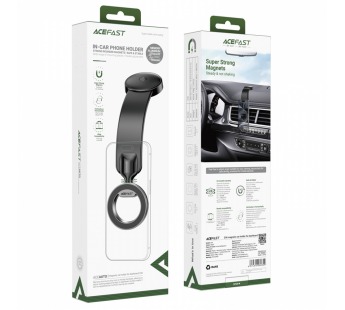 Держатель автомобильный ACEFAST D36, для смартфона, пластик, торпедо, цвет: чёрный (1/34)#2127528