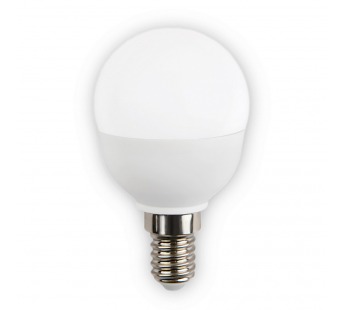 Лампа светодиодная SMARTBUY P45 5Вт 220V 4000K E14 (глоб, нейтральный свет) (10/100)#2112999