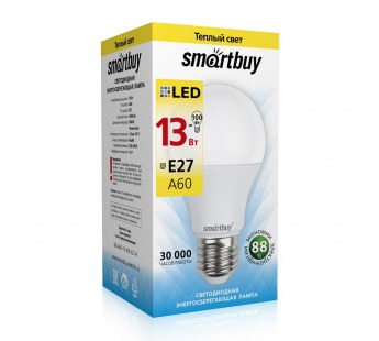 Лампа светодиодная SMARTBUY P45 7Вт 220V 3000K E14 (глоб, теплый свет) (1/10/50)#2112940
