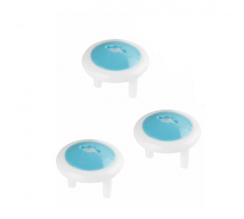 Заглушки для розетки, набор 6 шт заглушек + 1ключ (1/24/192)#2140531