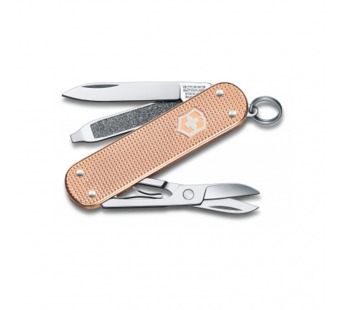 Нож перочинный Victorinox Classic Fresh Peach, 58 мм., 7 функций (карт. коробка)#2135577
