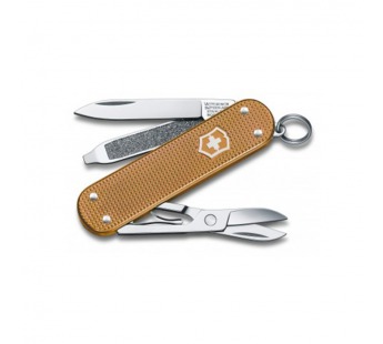 Нож перочинный Victorinox Classic Wet Sand, 58 мм., 7 функций (карт. коробка)#2135572
