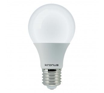 Лампа светодиодная KRONUS A60 груша 13 Вт 220V 6000K E27 холодный свет (10/100)#2113377