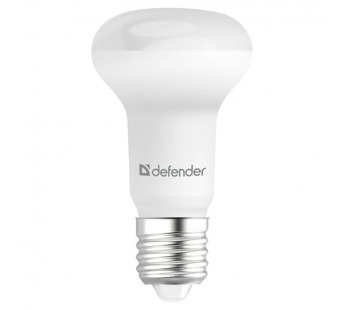 Лампа светодиодная DEFENDER R63 8Вт E27 6500К рефлектор холодный дневной (10/100)#2113470