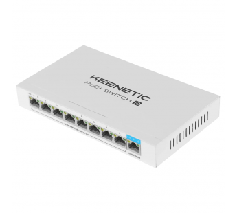 Коммутатор KEENETIC KN-4710 (L2) 9x1Гбит/с 8PoE+ 120W неуправляемый (1/12)#2127437