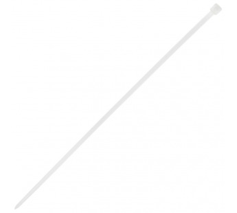 Стяжки кабельные, 100шт, 200х3,6мм, белый (1/25/200)#2110234