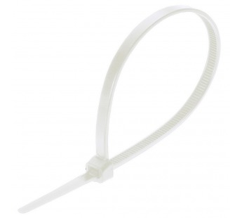 Хомут SMARTBUY нейлоновый 3,6х250, белый (100шт./уп.) (цена за упаковку-100 шт!!!) (10/150)#2111200