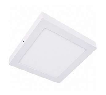 Светильник светодиодный ECOLA "Даунлайт" накладной квадрат белый 18W 220V 6500K 220x220x32(1/40)#2118608