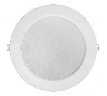 Светильник светодиодный SMARTBUY встраеваемый DL круглый пластик 24Вт/6500K/IP40 (SBL-DLp-24-65) (1/40)#2118612