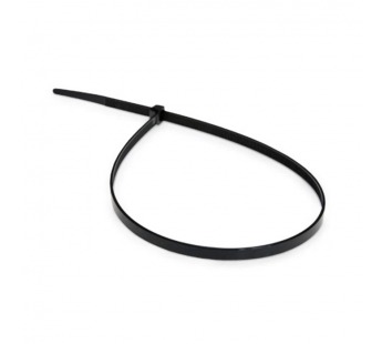 Хомут-стяжка KRONUS нейлоновый 3,6х300 черный (100шт./уп.) (1/150)#2111202