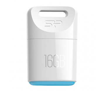 USB  16GB  Silicon Power  Touch T06  белый#2110559