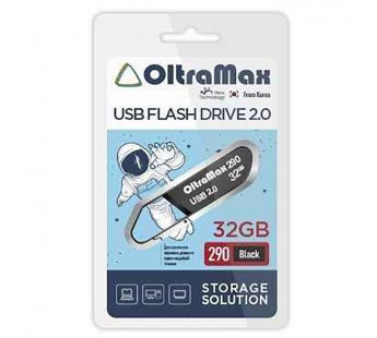 USB  32GB  OltraMax  290  чёрный#2110569