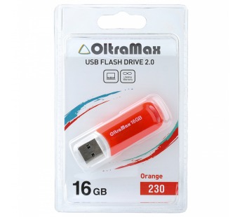 USB  16GB  OltraMax  230  оранжевый#2110343