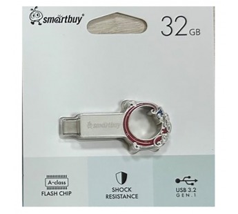 USB 3.2  32GB  Smart Buy  металл#2111643