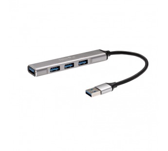 Переходник USB 3.0--> USB 3.0+3*USB 2.0, Aluminum Shell, 0.2м TELECOM <TA308U> (1/100)#2110702