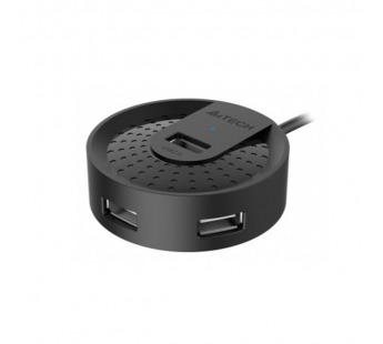 Разветвитель USB 2.0 A4Tech HUB-20 4порт, черный (1/60)#2110700