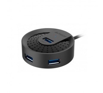 Разветвитель USB 3.0 A4Tech HUB-30C 4порт, черный (1/60)#2110699