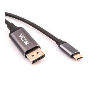 Кабель-переходник USB 3.1 Type-C(M)--> DP(m) 4K@60Hz, 1.8m , Aluminium Shell,VCOM <CU422MC-1.8M> (1/75)#2110670