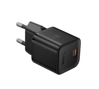 Адаптер сетевой HOCO N64, PD20Вт (черный)#2119846