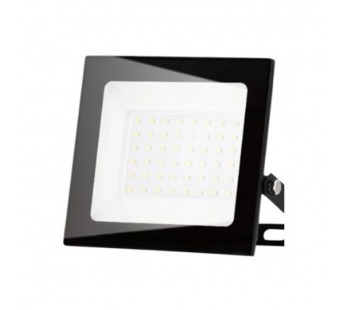 Прожектор светодиодный KRONUS 50 Вт 6500K IP65 220V холодный свет черный корпус (1/48)#2118511