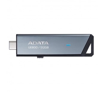 USB 3.2  512GB  A-Data  UE800  серебро#2111651