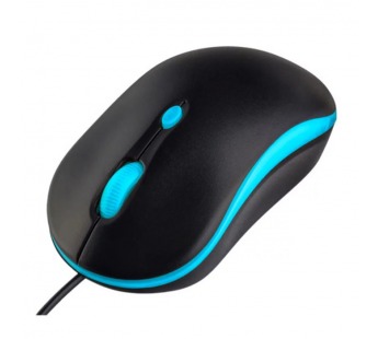 Мышь USB Perfeo MOUNT (PF-A4510) оптическая, 3кн. 800-1600dpi Black/Blue, шт#2132154