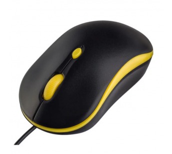 Мышь USB Perfeo MOUNT (PF-A4511) оптическая, 3кн. 800-1600dpi Black/Yellow, шт#2132152