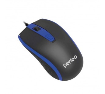 Мышь USB Perfeo PROFIL (PF-4930) оптическая, 4кн. Black/Blue, шт#2132148