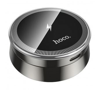Держатель автомобильный Hoco SafeMag+беспроводная зарядка HW33 Metal на приборную панель (me(239645)#2122202