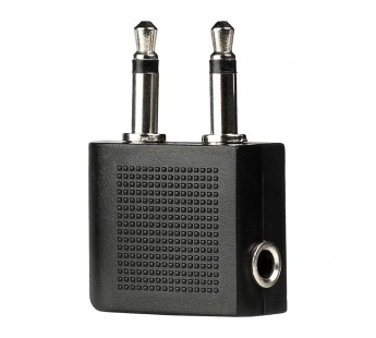 Адаптер-переходник Smartbuy для наушников в самолет, Jack 3.5 мм(F) - 2х3.5 мм  (M), (F) (A209)/200#2111514