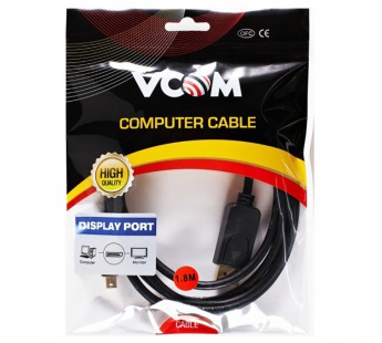 Кабель соединительный mini DP--> DP v1.2 4K*60 Hz, 1,8м, VCOM <CG682-1.8M>(1/60)#2111549