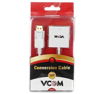 Кабель-переходник DP(M)--> DVI F 0.15м VCOM <CG602>(1/50)#2111571