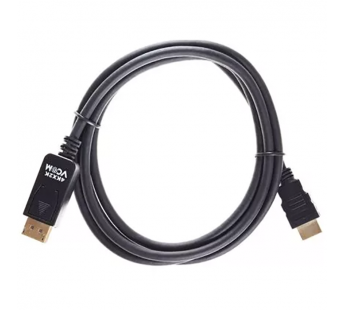 Кабель-переходник DP(M)--> HDMI M 4K@60Hz 1.8m VCOM (CG609-1.8M) (1/60)#2111538