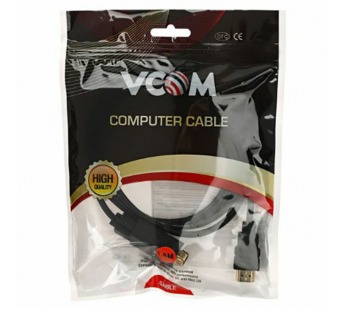 Кабель-переходник HDMI (M)--> VGA(M/M) 1,8м VCOM <CG596-1.8M> (1/80)#2111559