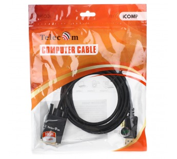 Кабель-переходник HDMI (M)--> VGA(M) 1,8м TELECOM <TA670-1.8M> (1/100)#2111555