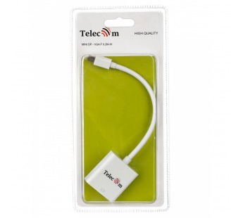Кабель-переходник miniDP (M)--> VGA (F),TELECOM (TA6070) (1/100)#2111523