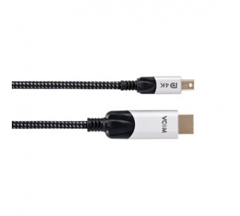 Кабель-переходник miniDP (M)--> HDMI M 4K@60Hz 1.8m VCOM (CG615M-1.8M) (1/60)#2137033