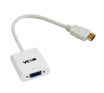 Кабель-переходник HDMI(M)--> VGA(F), 0,2 м. VCOM (1/50)#2111569