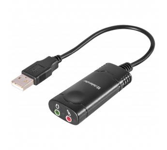Переходник DEFENDER для гарнитуры Audio USB Переходник 2х3.5мм jack ->USB (1/50/400)#2111477