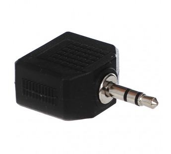 Переходник 3.5 Jack (M) - 2x3.5 Jack (F) VCOM (1/500)#2111441