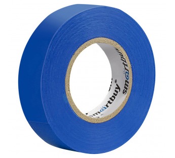 Изолента SMARTBUY 0,13х15мм, 10 метров, синяя (SBE-IT-15-10-db) (10/500)#2110805