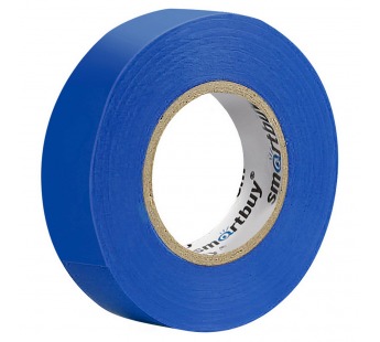 Изолента SMARTBUY 0,13х15мм, 20 метров, синяя (SBE-IT-15-20-db) (10/200)#2110815