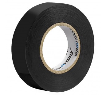 Изолента SMARTBUY 0,13х15мм, 20 метров, черная (SBE-IT-15-20-b) (10/200)#2110814