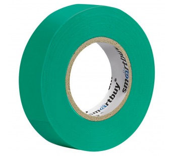 Изолента SMARTBUY 0,18х19мм, 20 метров, зеленая (SBE-IT-19-20-g) (10/200)#2110827