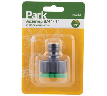 Адаптер с переходником, 3/4"-1"  HL023 (1/50/200)#2111510