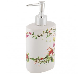 Дозатор для жидкого мыла "Летнее настроение" DIS-SUM, керамика (1/4/24)#2111103