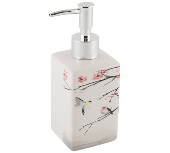 Дозатор для жидкого мыла "Сакура" DIS-S, керамика (1/4/24)#2111099